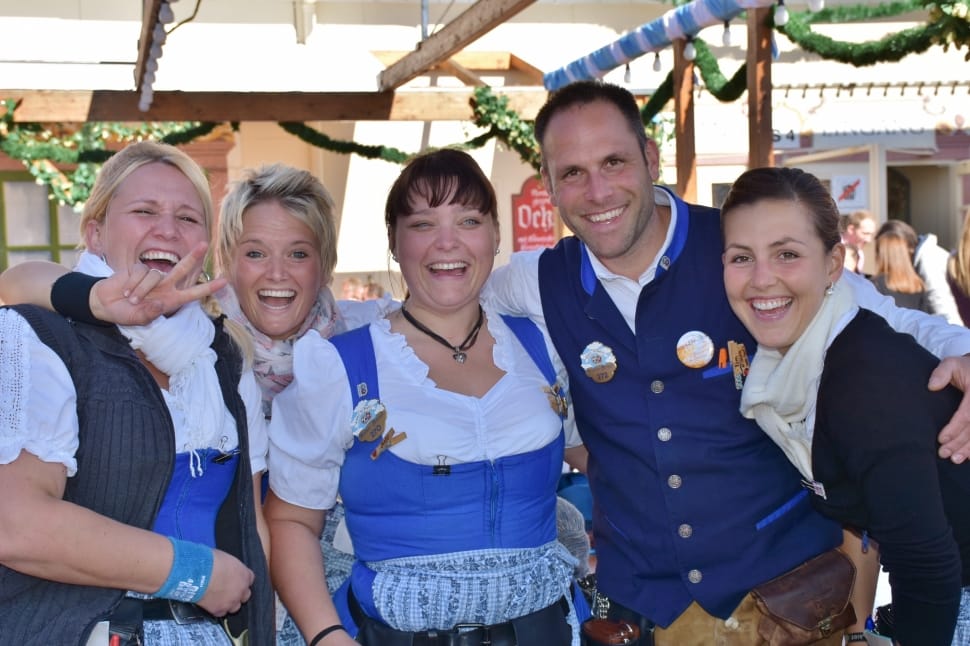 Bavaria, Germany, Oktoberfest, Munich, mature adult, men preview