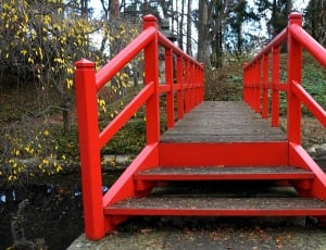 red metal path bridge thumbnail