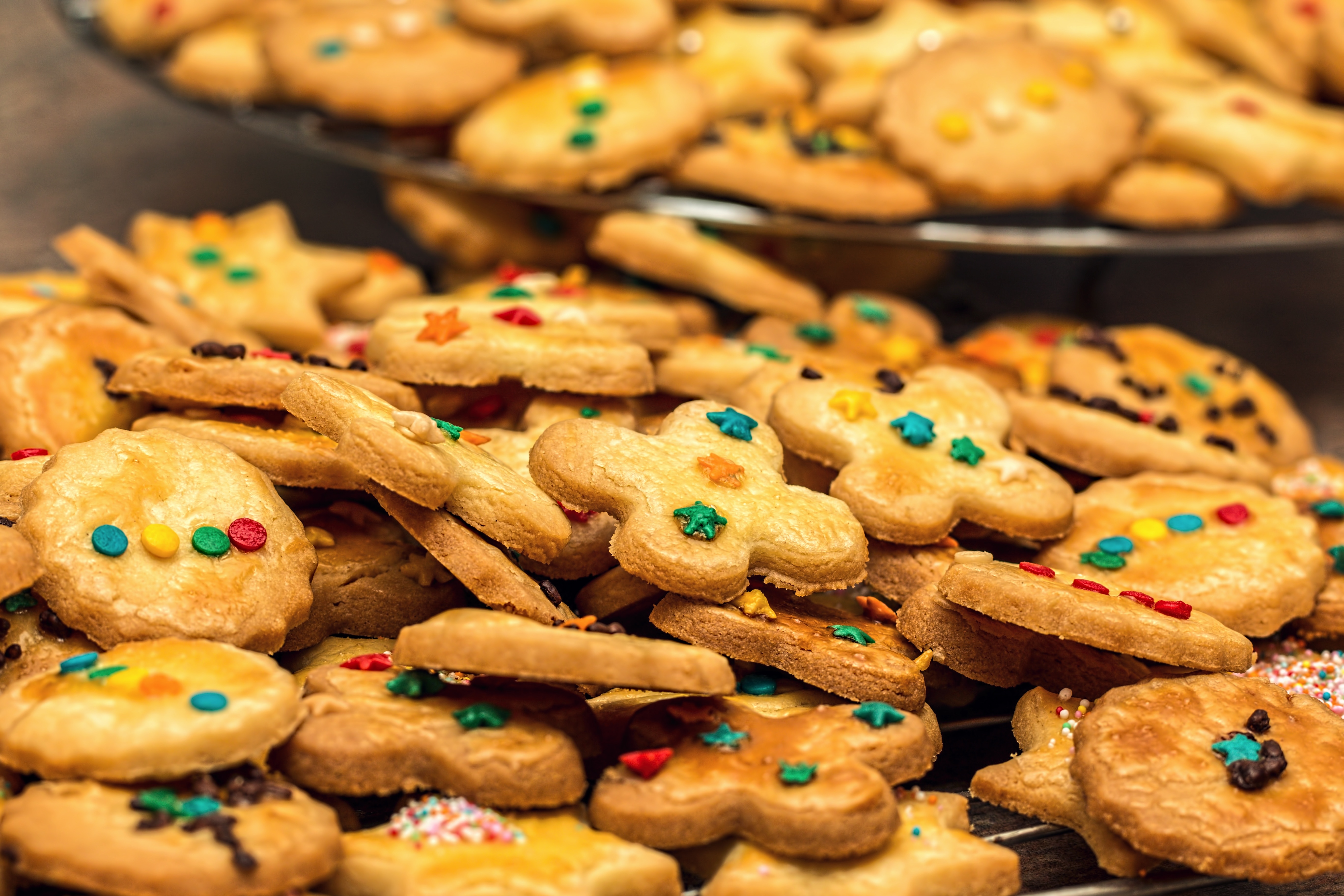 assorted shape cookies