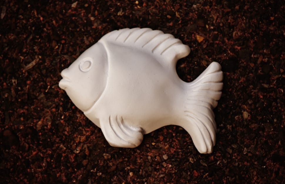 white fish figurine preview