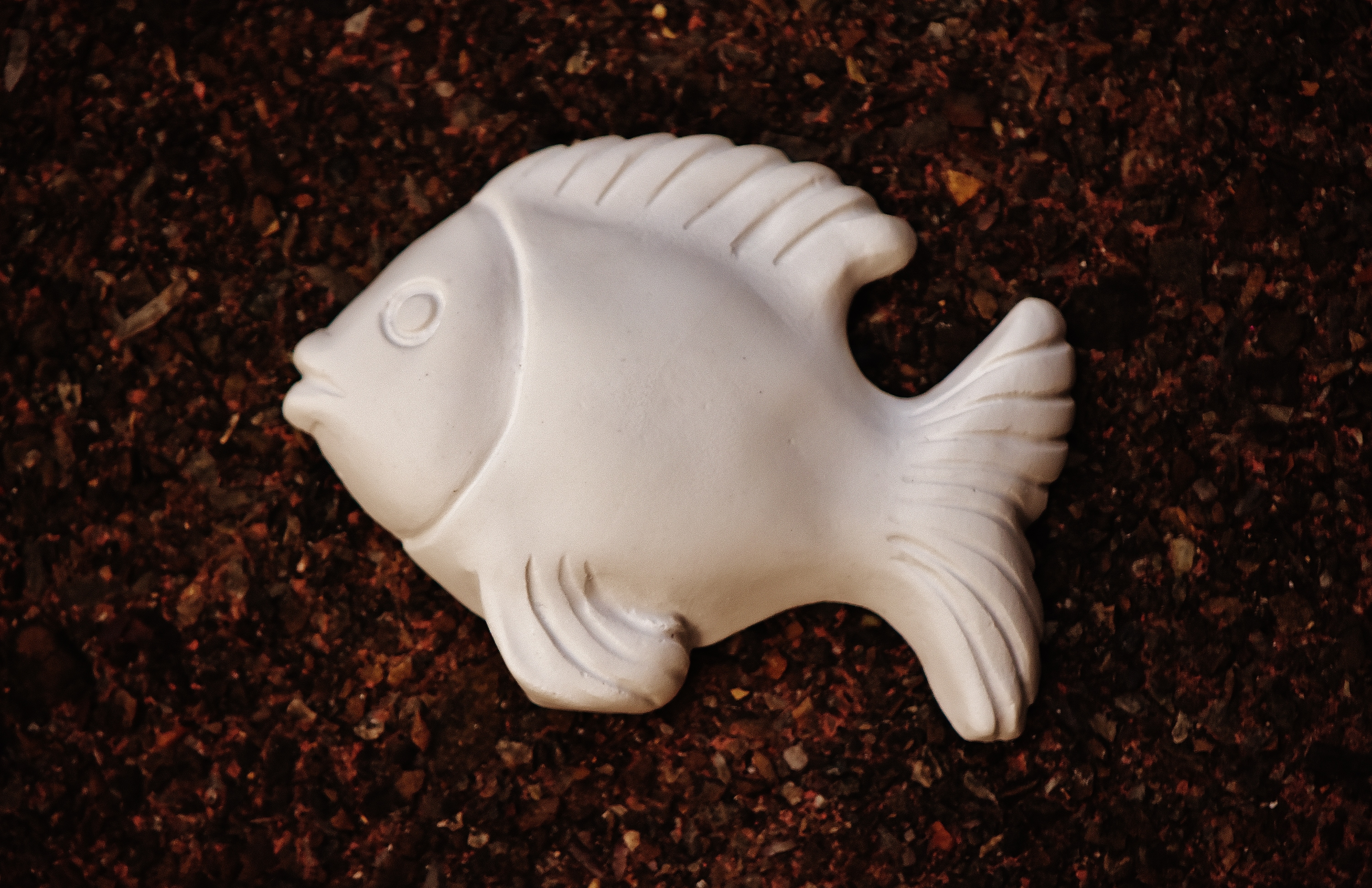 white fish figurine