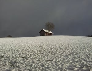 Snowfield, Wintry, Snow Landscape, built structure, house thumbnail