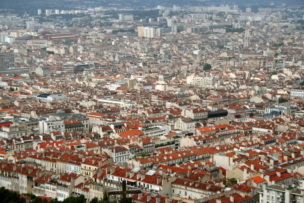 Marseille, France, City, cityscape, building exterior preview