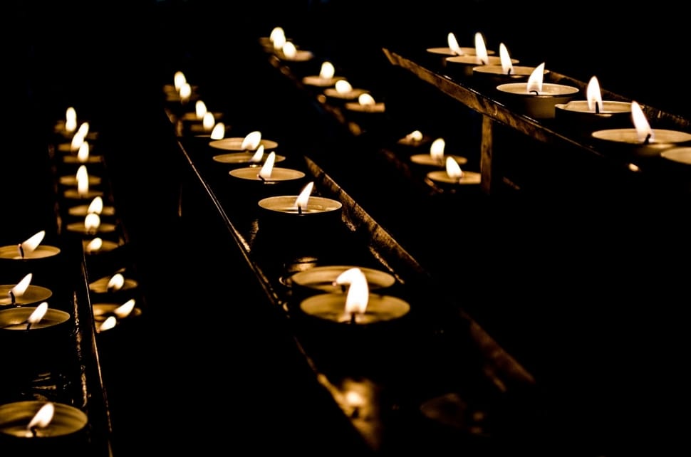 Candle, Light, Remember, Candles, Church, in a row, spirituality preview