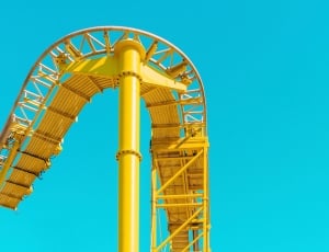 yellow amusement park rail thumbnail