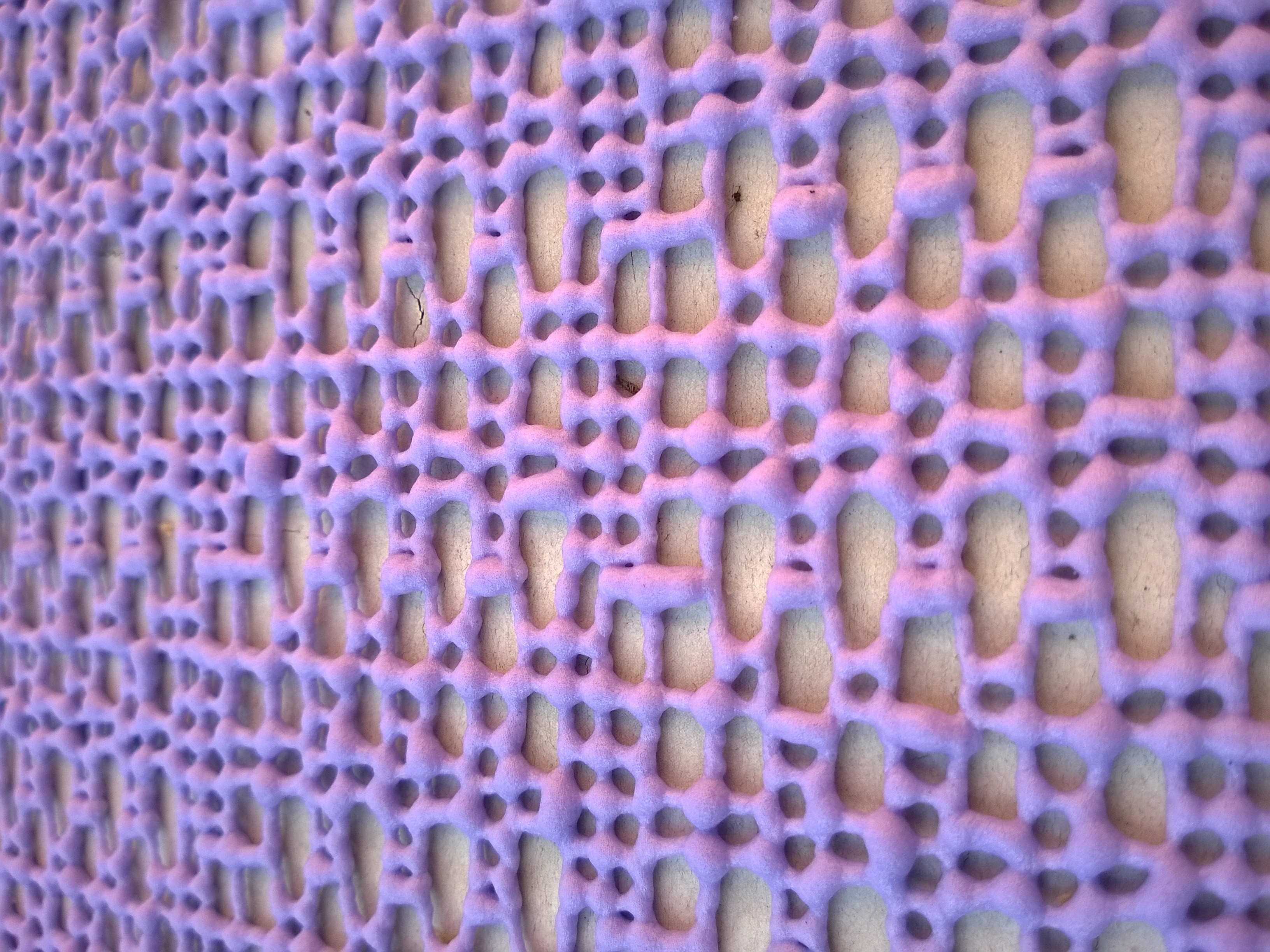 pink mesh decor