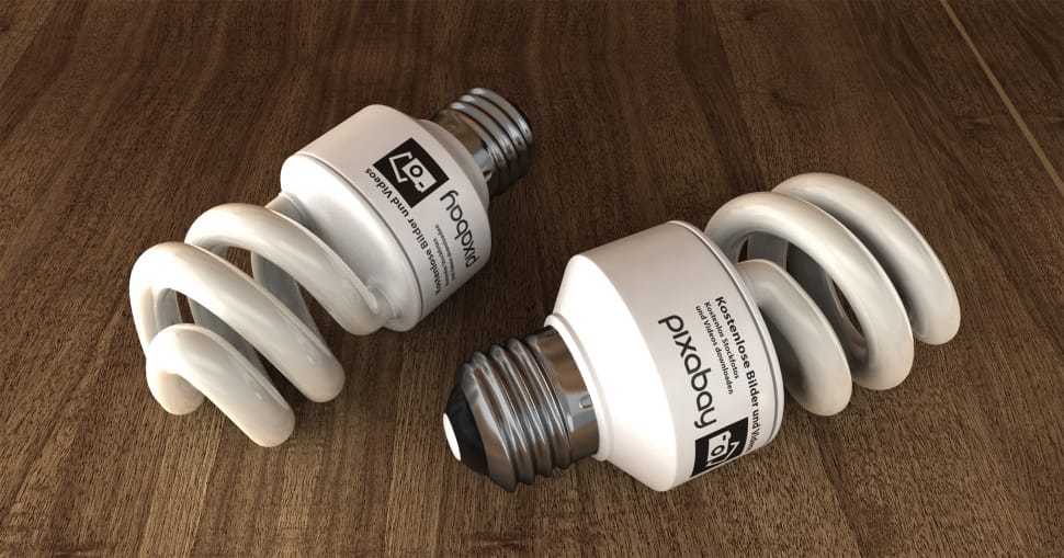 2 white light bulbs preview