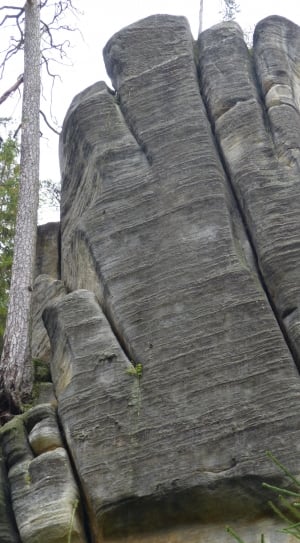 Poland, Rock Formations, Rock, Stone, tree, no people thumbnail