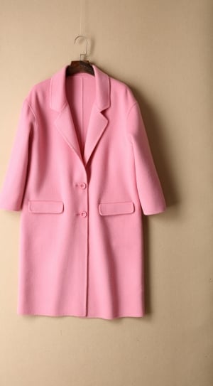 Clothing, Coat, Pink, Loading, Figure, clothing, coathanger thumbnail