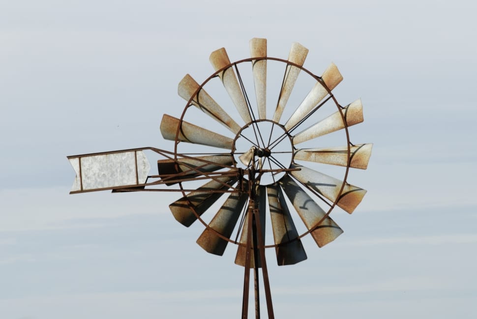 brown and beige windmill preview