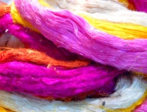 Raw Silk, Colorful, Colored, multi colored, purple thumbnail