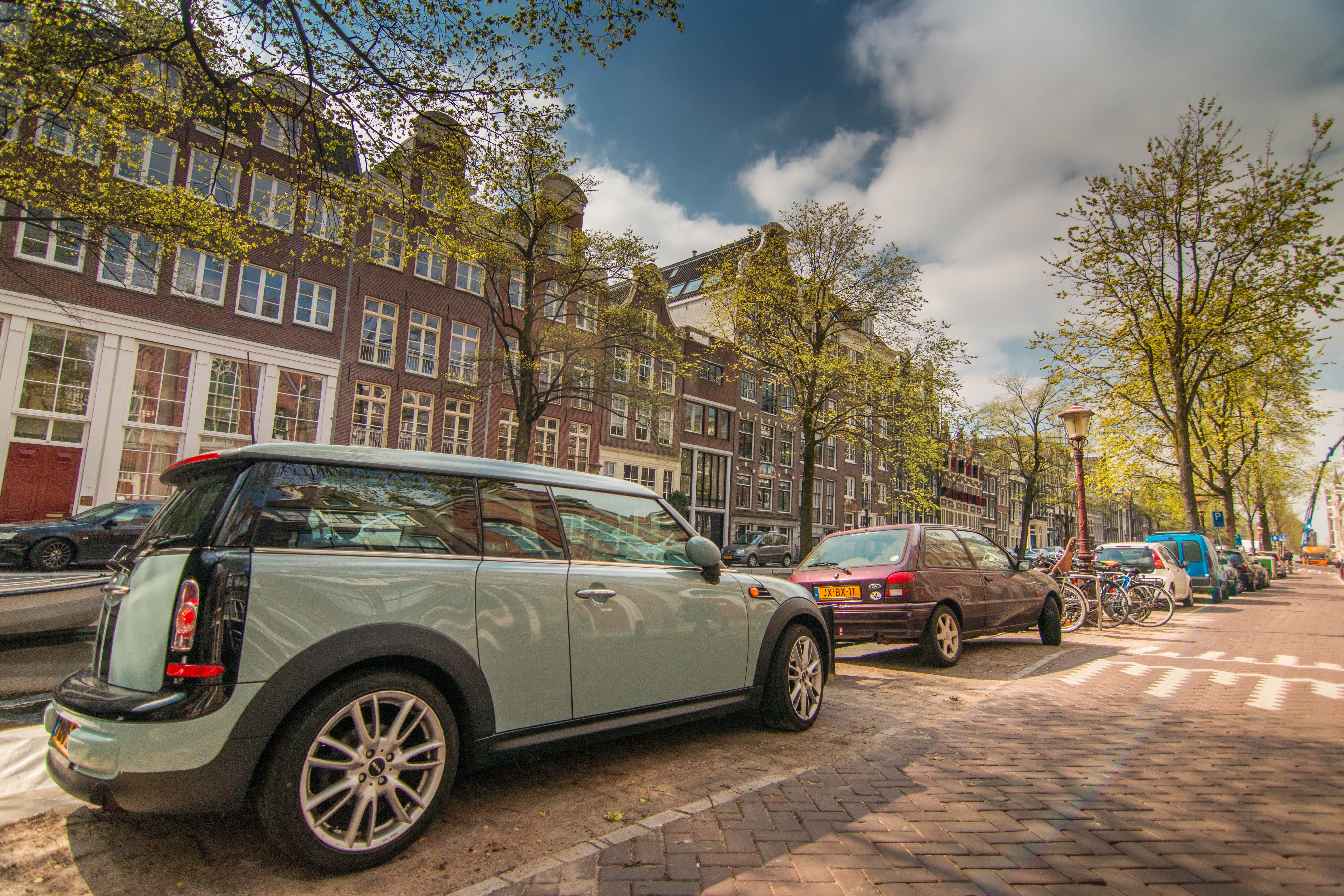 Mini, Auto, Netherlands, Amsterdam, car, transportation