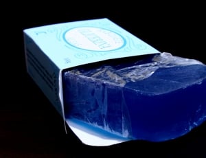 blue bath soap thumbnail