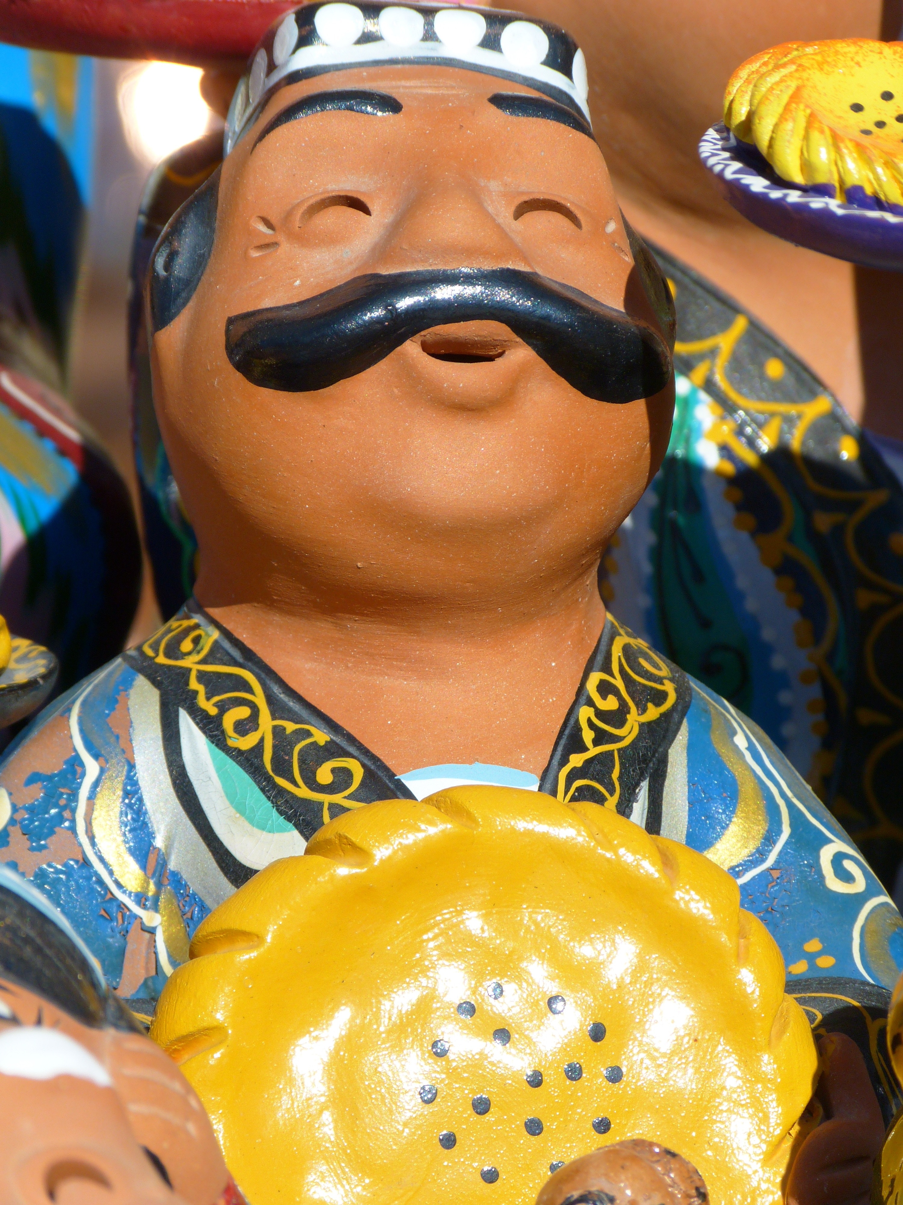 Uzbekistan, Clay Figure, Fladenbort, cultures, one man only