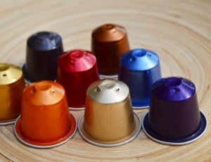8 assorted colors steel dome containers thumbnail