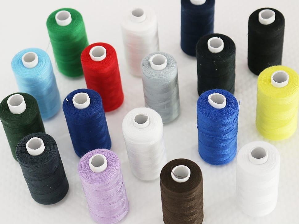 Colors, Couture, Sewing Thread, high angle view, cotton preview