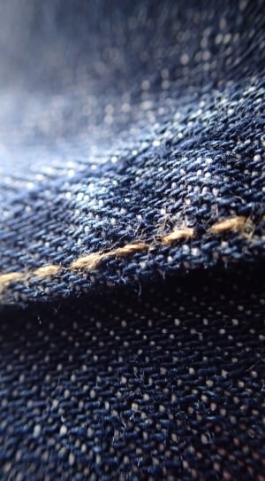 close up photo of blue textile thumbnail