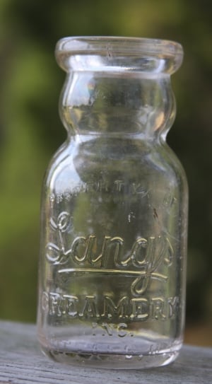 clear Lang's glass jar thumbnail