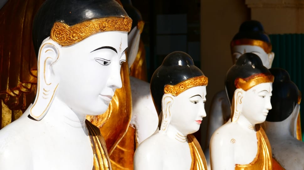 Shwedagon, Buddha, Pagoda, Statue, human representation, store preview