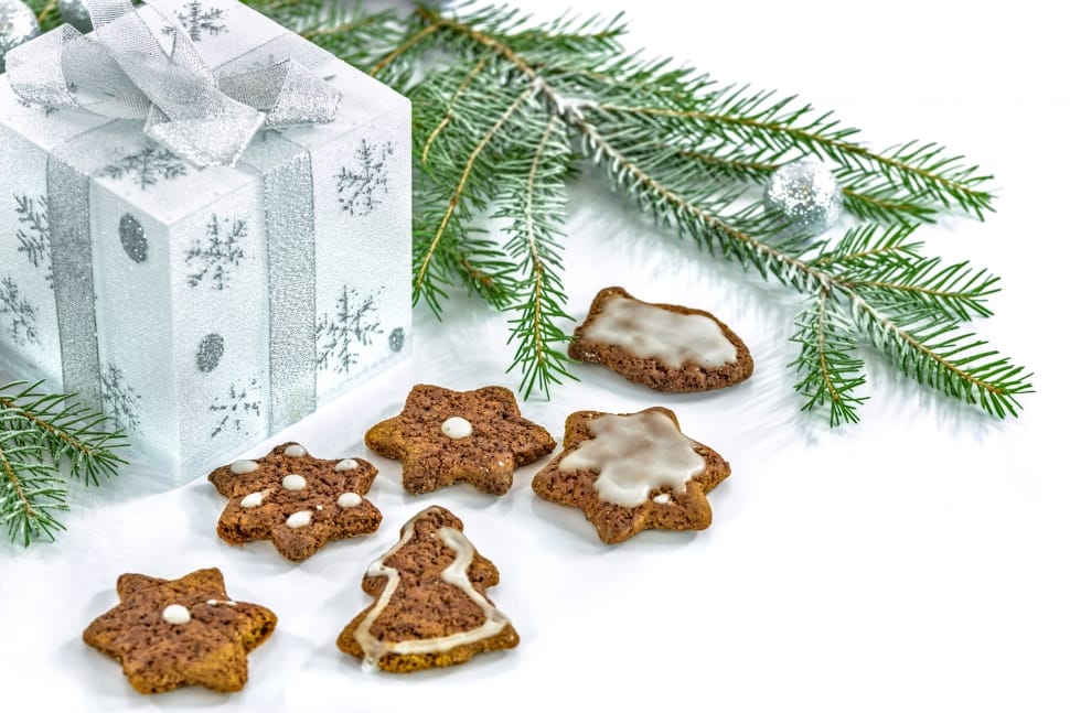 christmas cookies and box preview