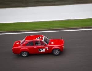 red ford escort classic race car thumbnail