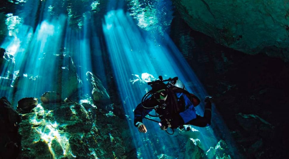Cenote, Diving, Yucatan, scuba diving, underwater preview