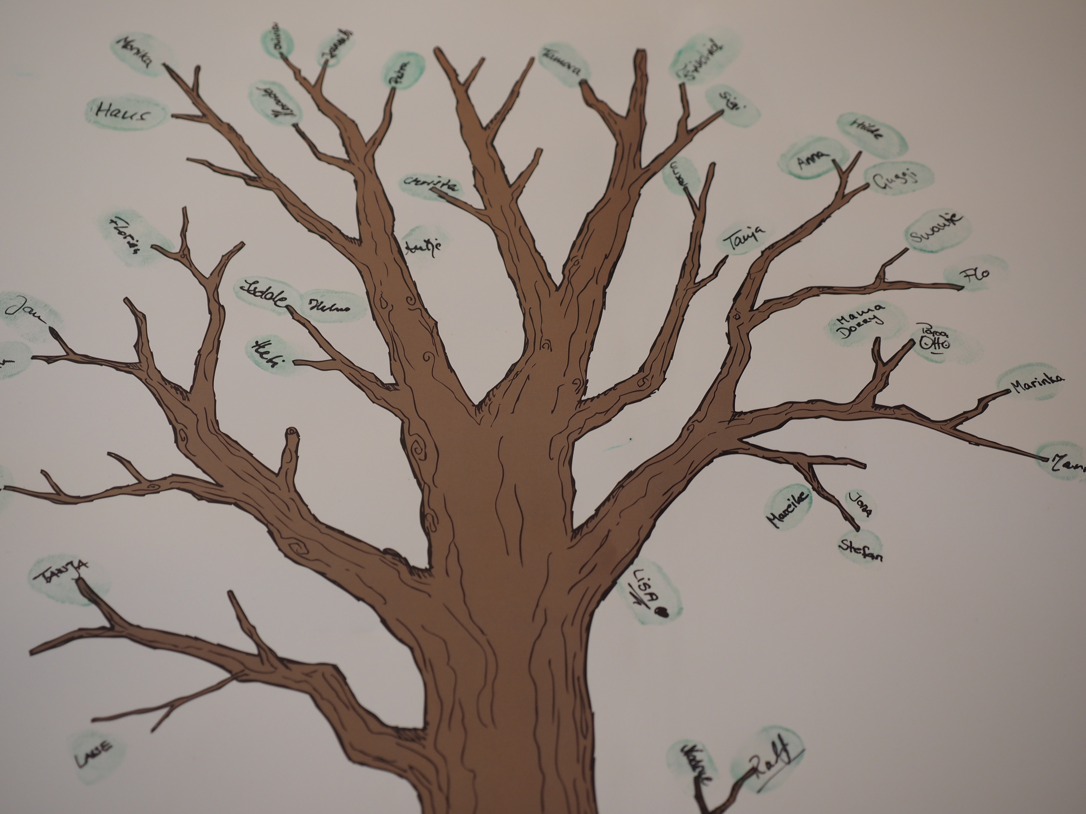 brown tree illustration