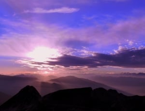 Mountain, Sunset, Sky, Cloud, Carega, cloud - sky, scenics thumbnail