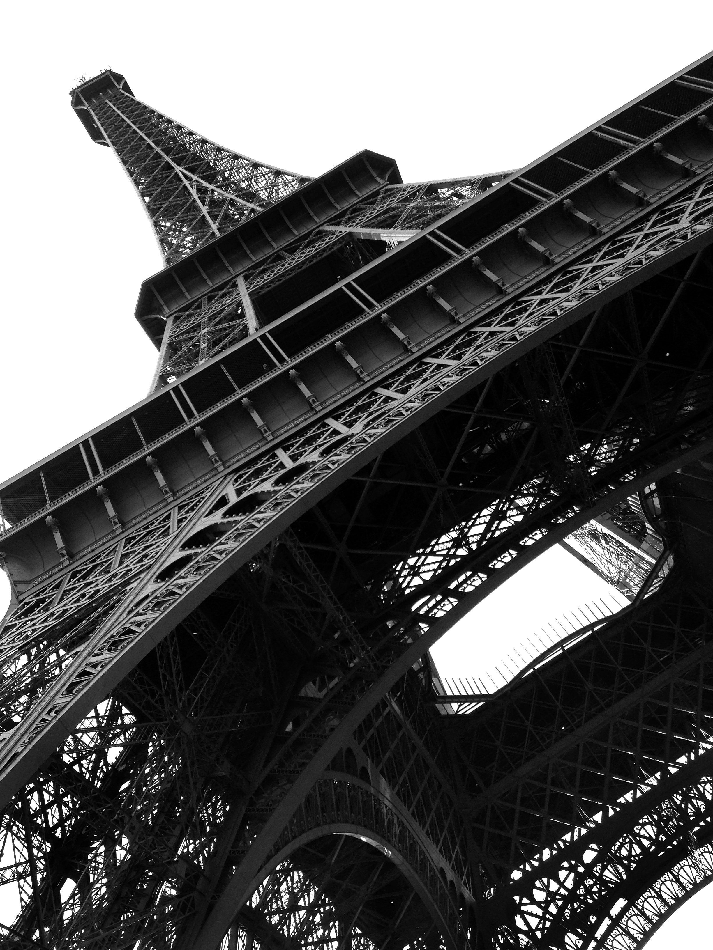 The Eiffel Tower, Paris, France, low angle view, architecture