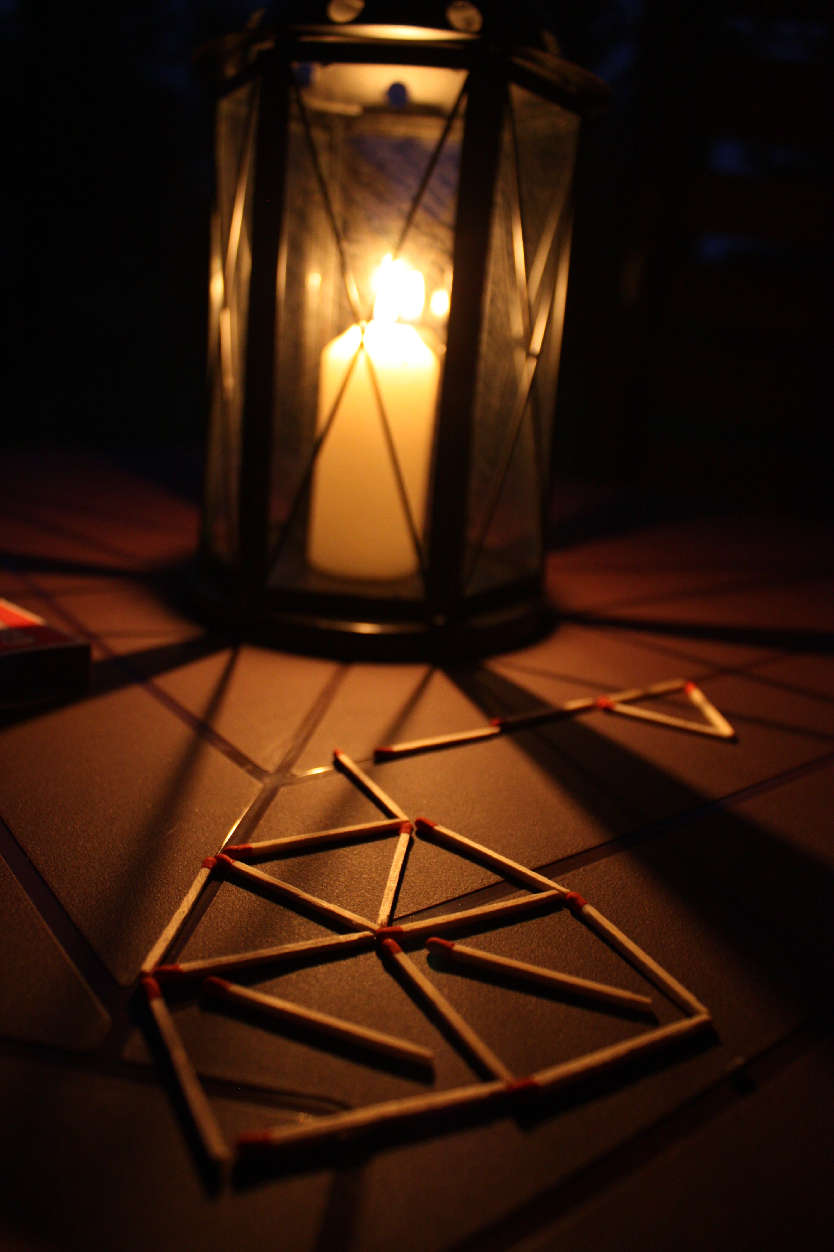 candle pendant lamp