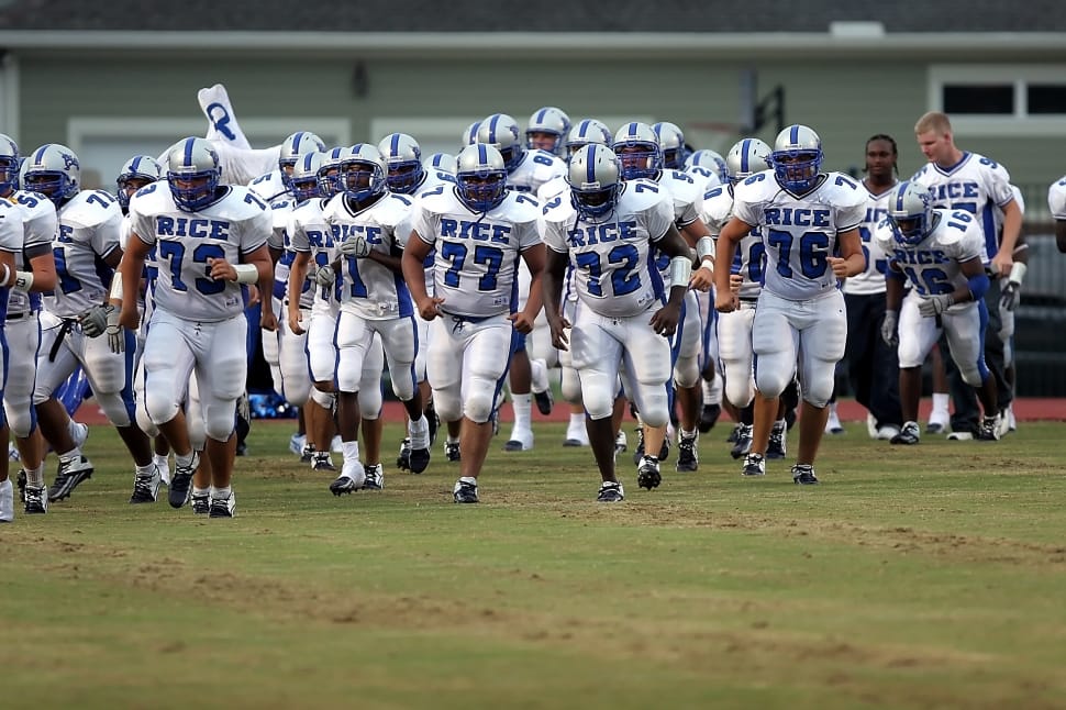 white and blue rice football team preview