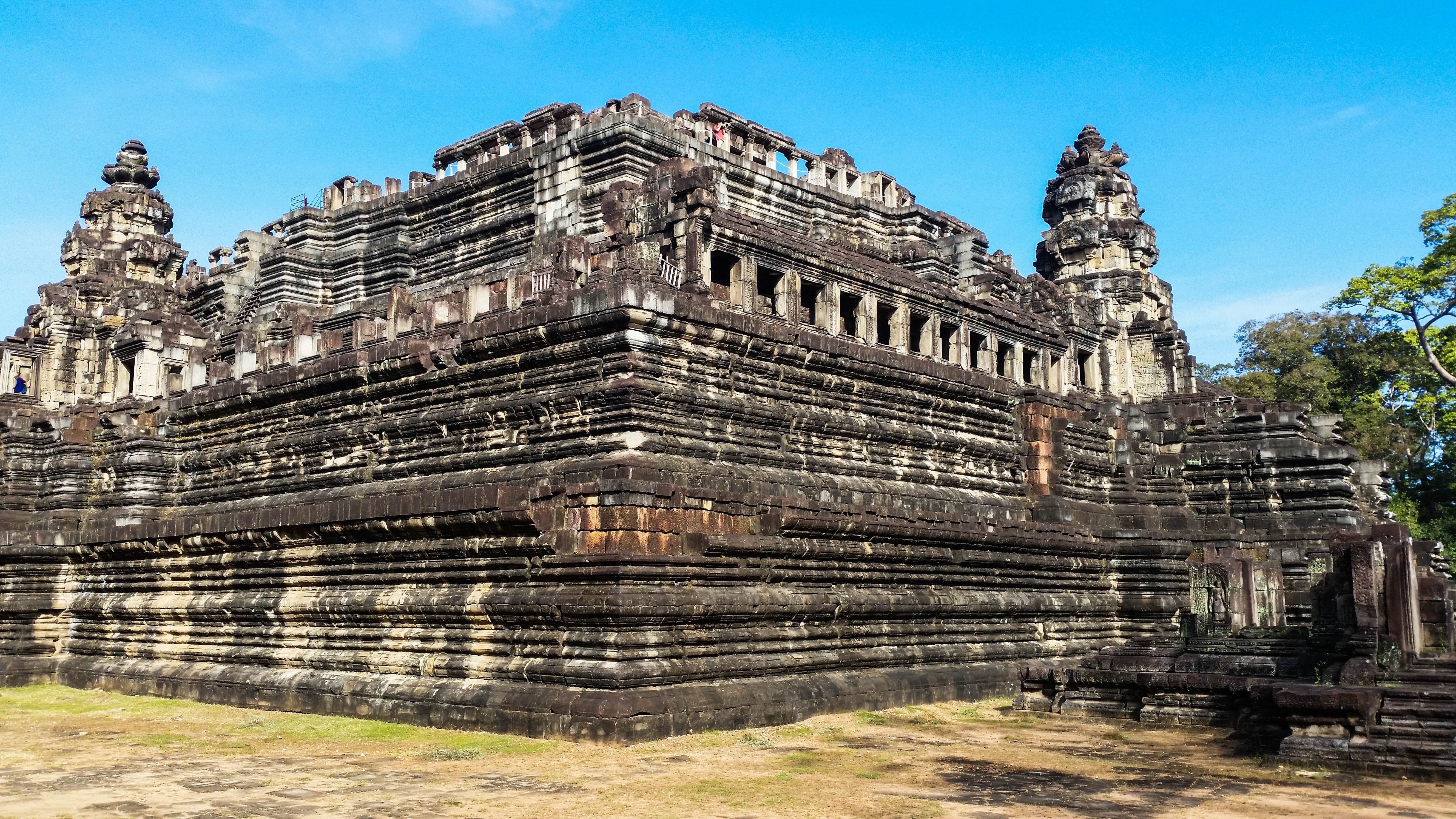 Asia, Angkor, History, Cambodia, Temple, sky, architecture