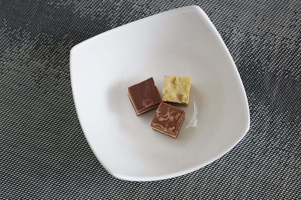 chocolate cube dessert preview