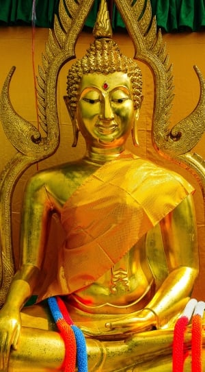 brass buddha figure thumbnail