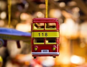 red and yellow bus toy thumbnail