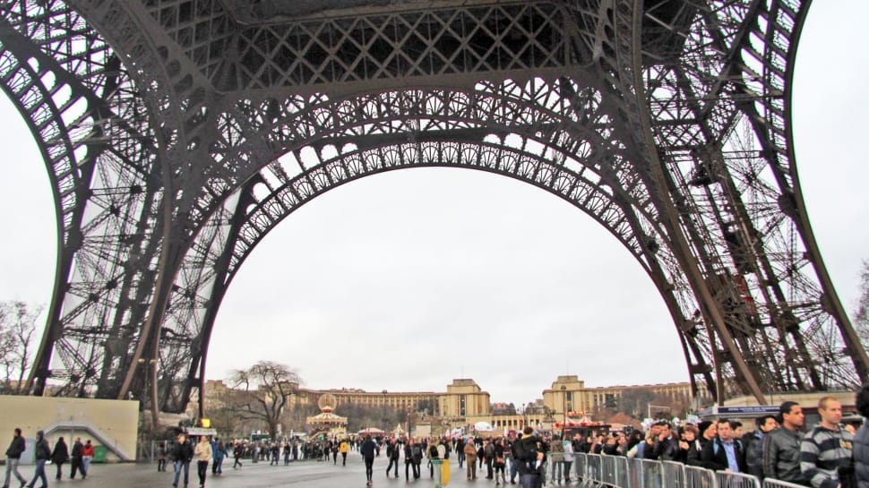 Eiffel Tower, France, Paris, architecture, arch preview