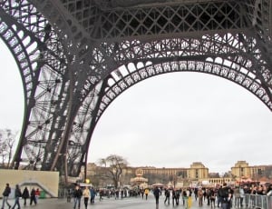 Eiffel Tower, France, Paris, architecture, arch thumbnail