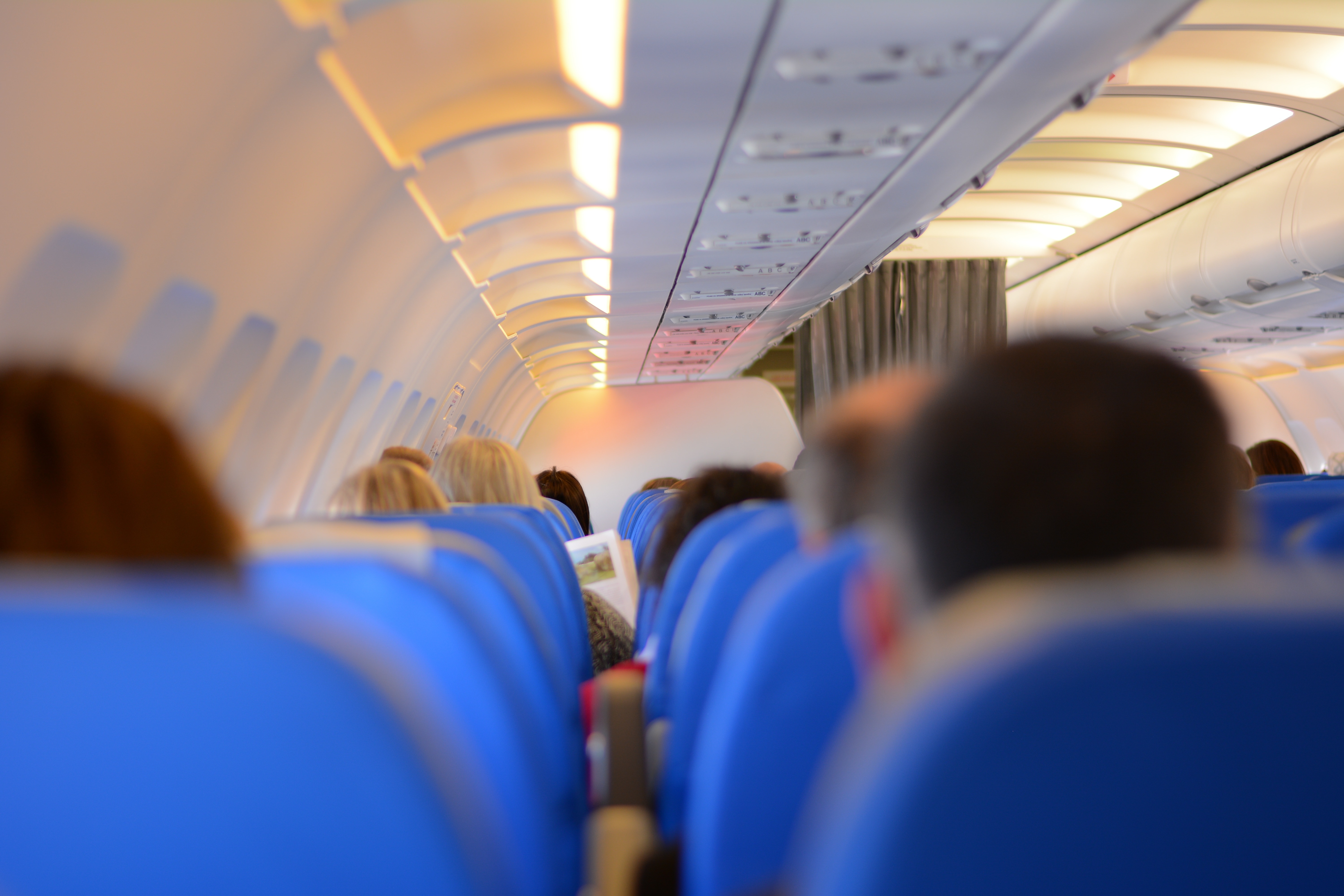 blue plane seats