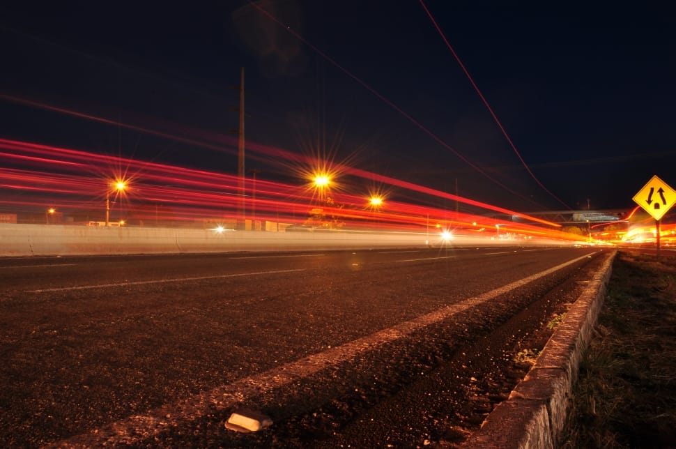 light trail photography preview