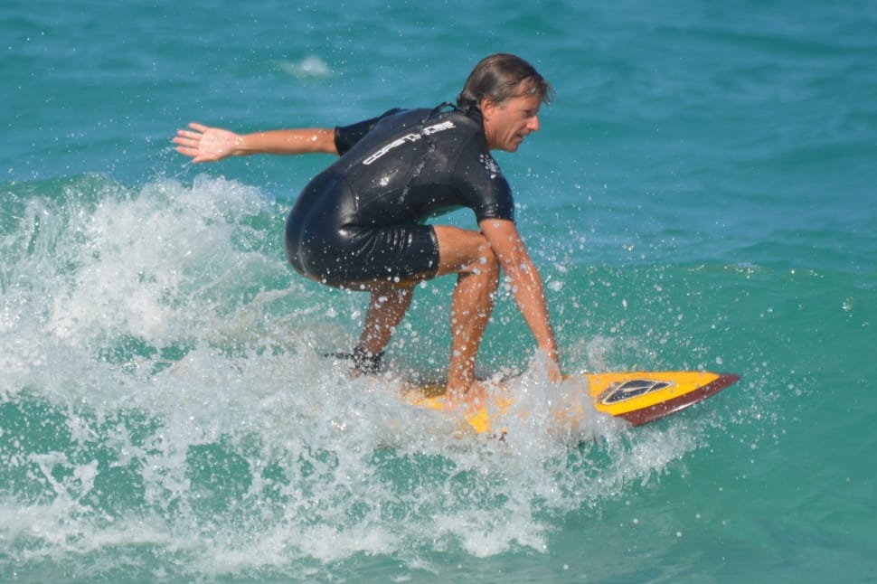 Surfboard, Sea, Man, People, Ocean, sport, motion preview