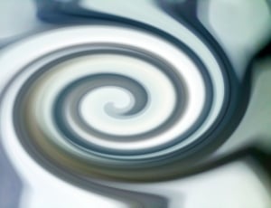 white brown and black spiral painting thumbnail