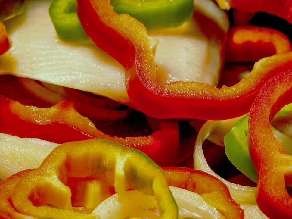 sliced bell pepper preview