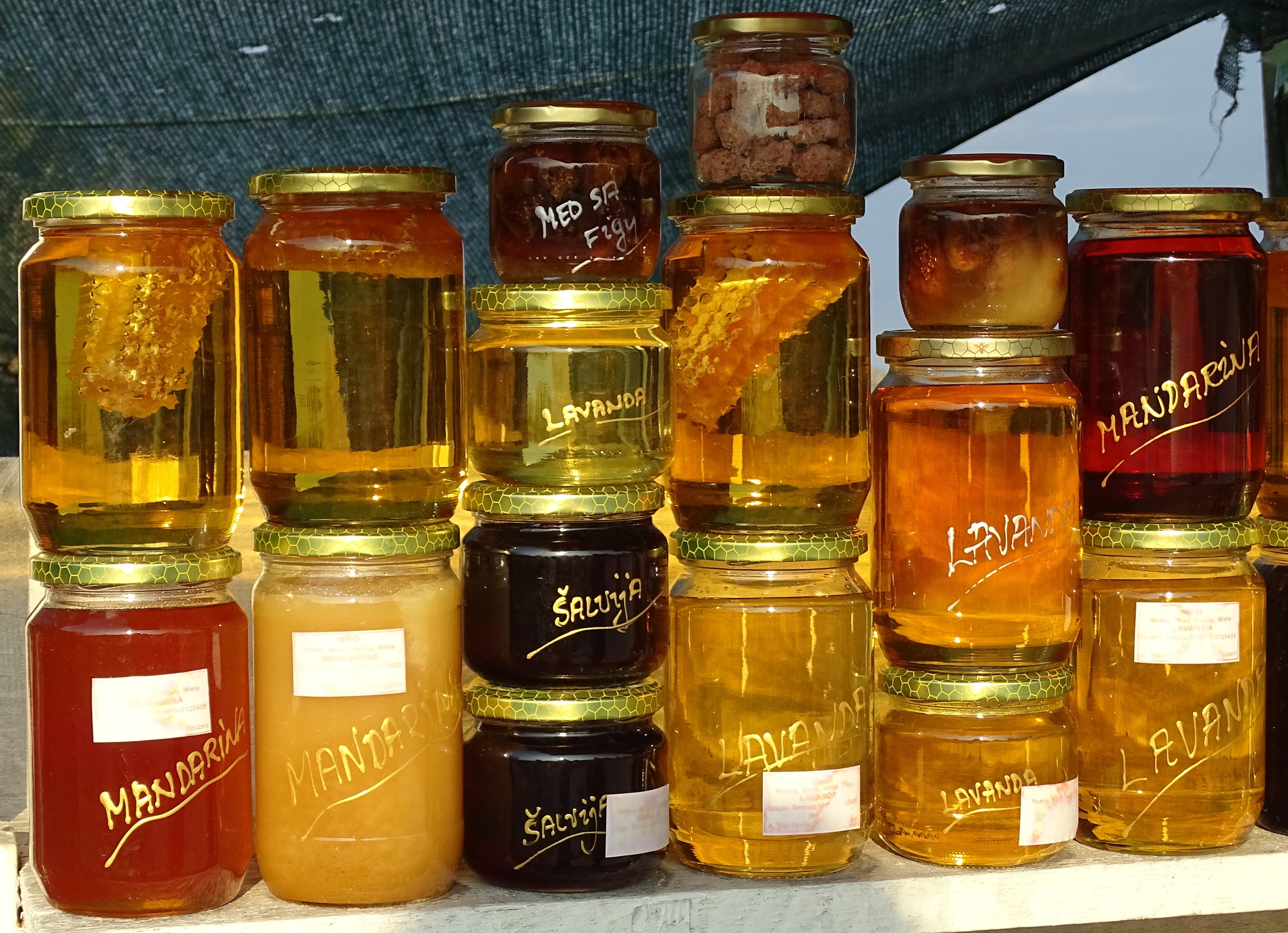 assorted jars lot