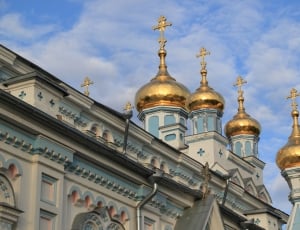 Church, Latvia, Orthodox, Daugavpils, architecture, sky thumbnail