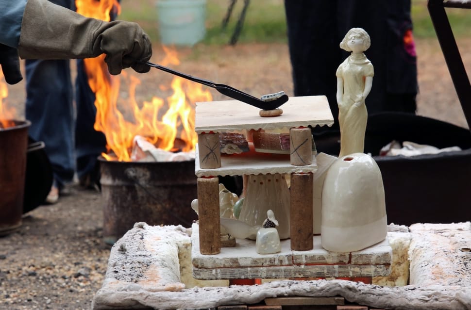 Workshop Raku, sculpture, fire, clay preview