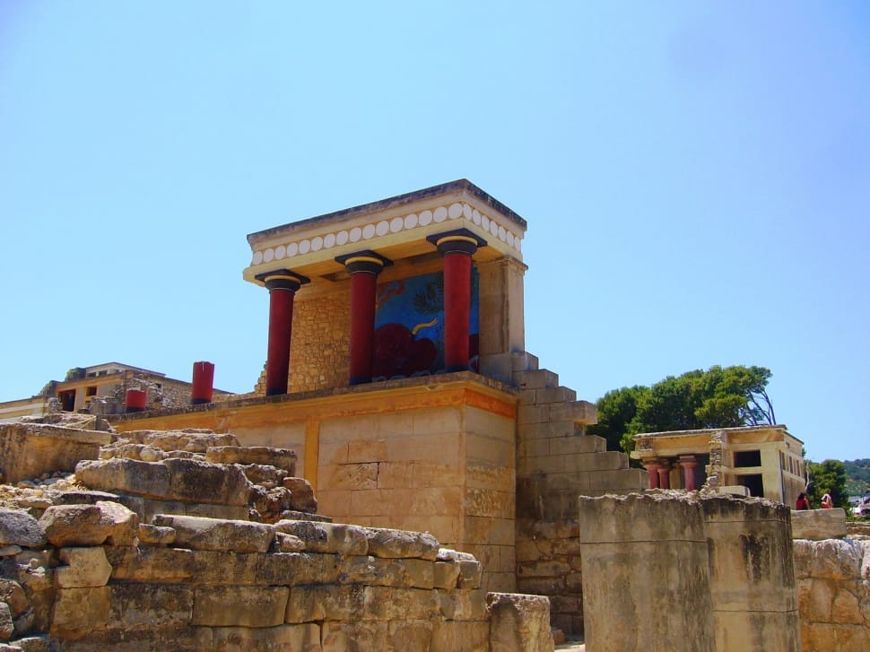 Knossos, Crete, Palace Of Knossos, architecture, built structure preview