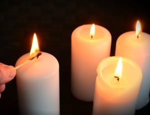 Candles, Kindle, Fourth Advent, candle, flame thumbnail