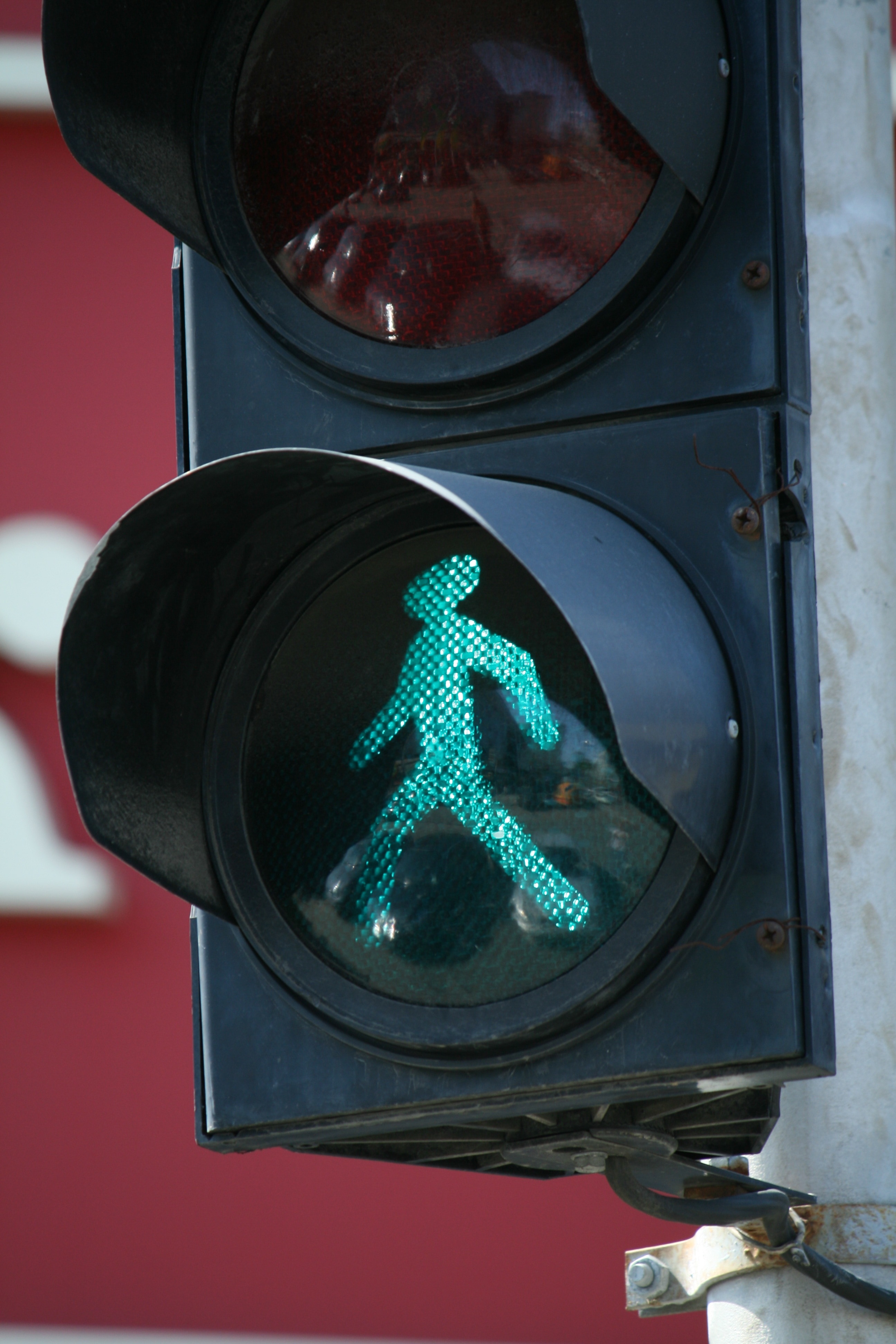 Positive, Allowed, Green, Man, Traffic, green color, stoplight