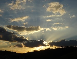 Rays Of Sunshine, Landscape, Sunset, dramatic sky, nature thumbnail