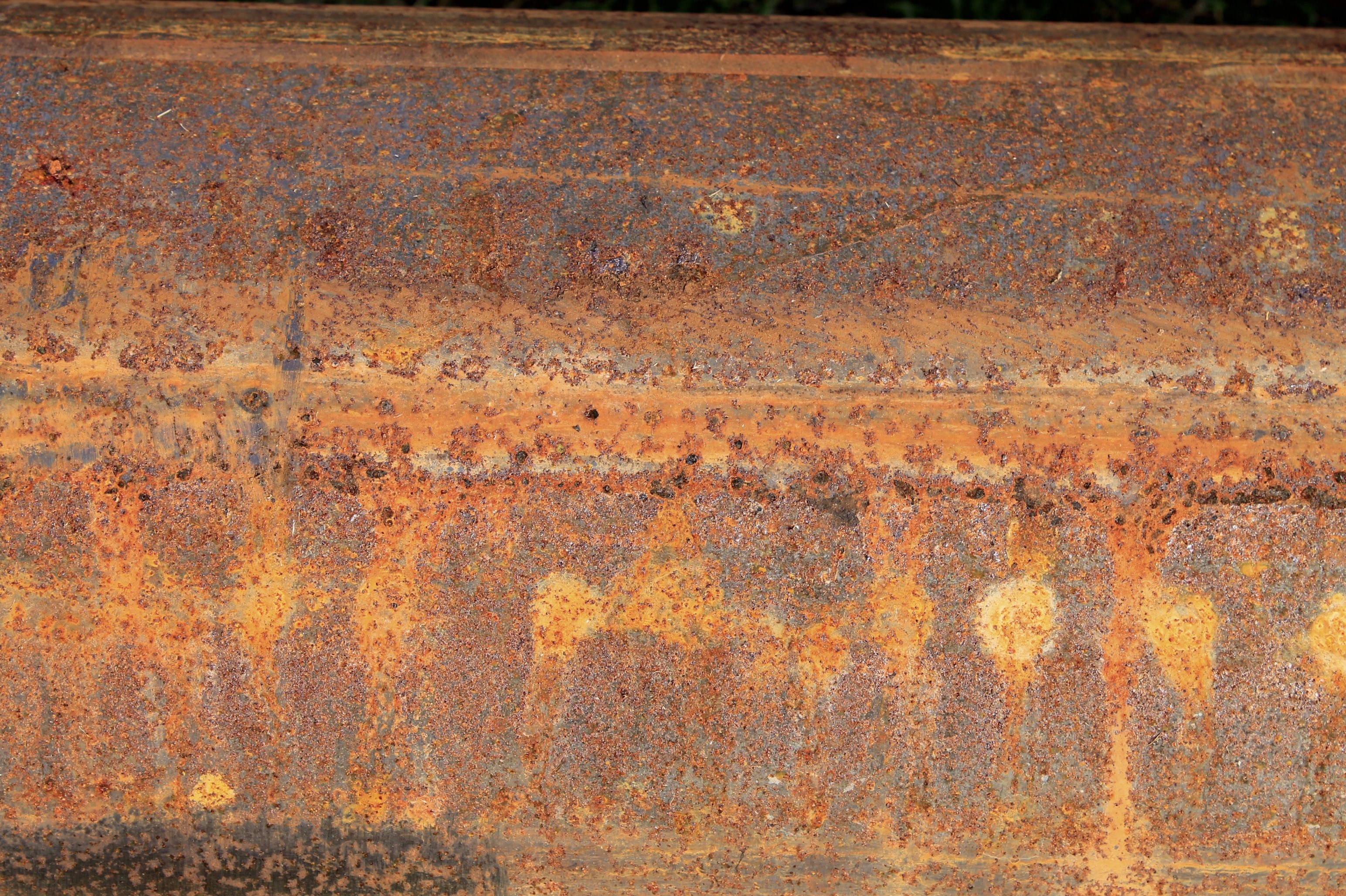 brown steel plank